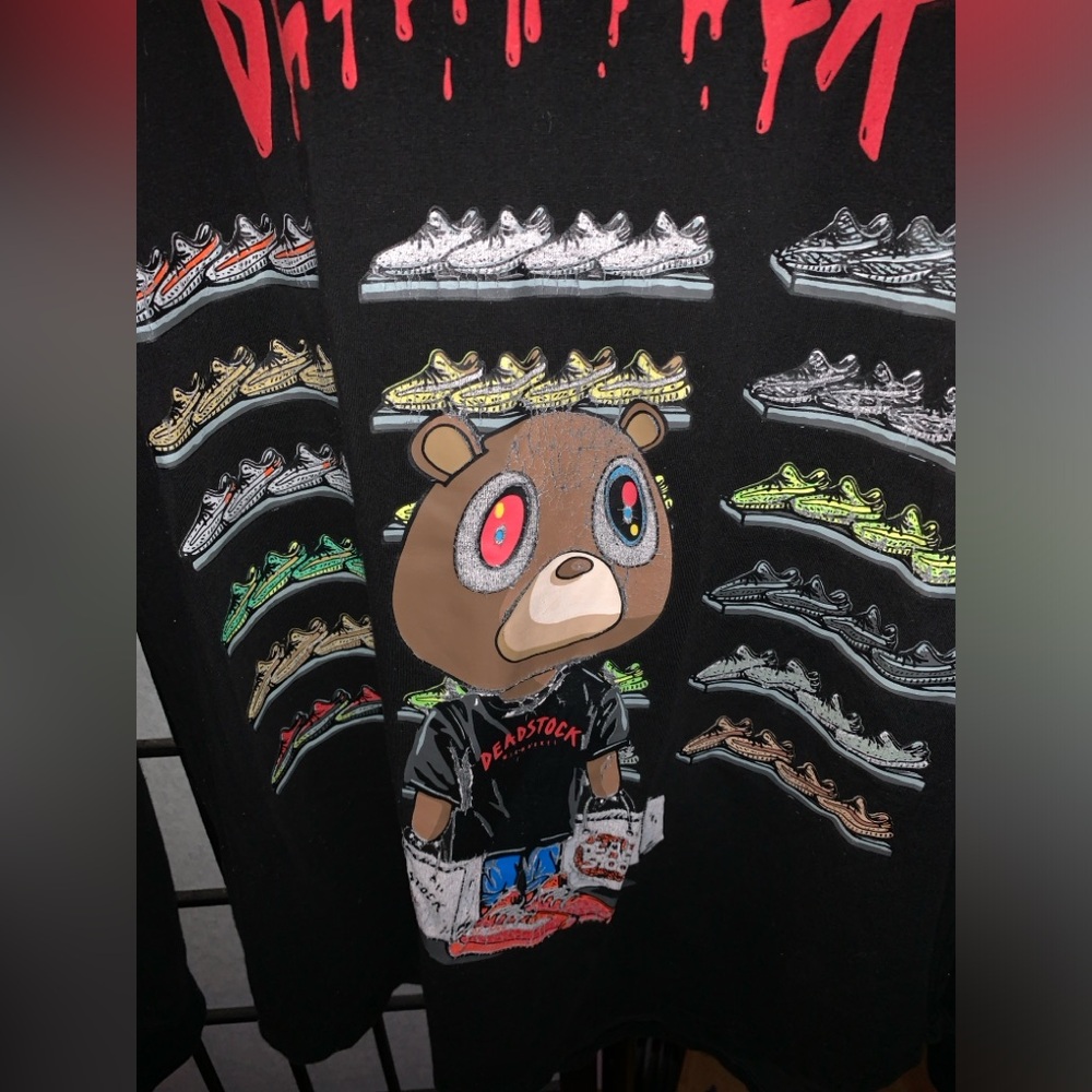 Rare deadstock kanye graduation bear sneaker long sleeve ye yeezy - Picture 2 of 7